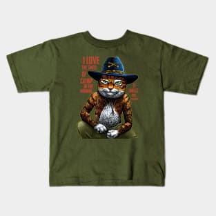 The Smell of Catnip Kids T-Shirt